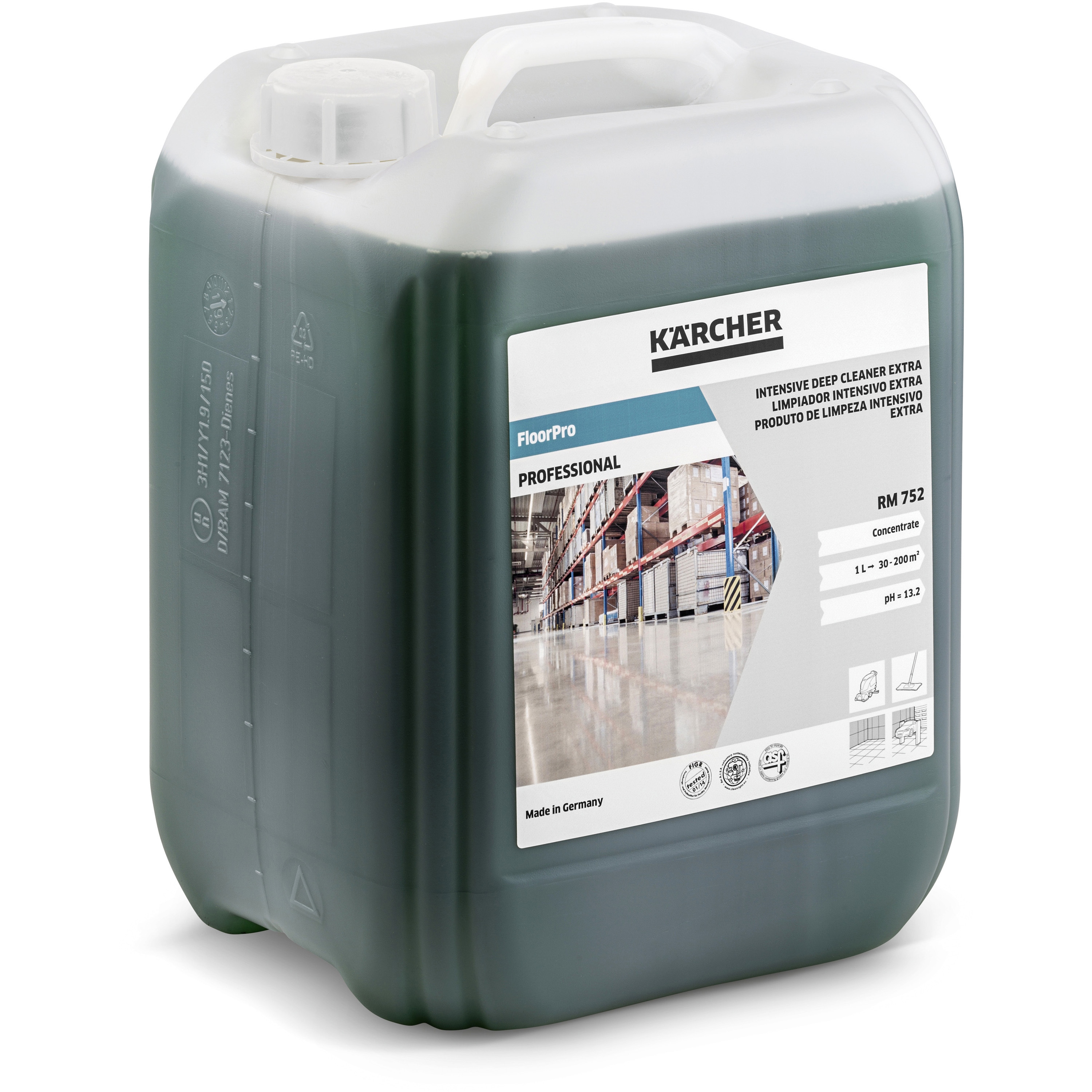 6.295-813.0 床洗浄機用洗浄剤 RM 752 10L 1個 ケルヒャー 【通販モノタロウ】