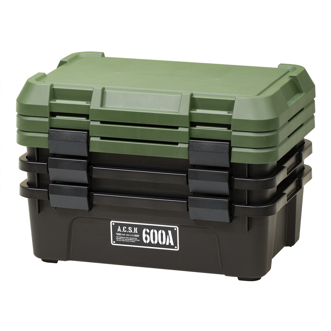 AS600AX アクティブストッカー JEJアステージ ブラックグリーン色