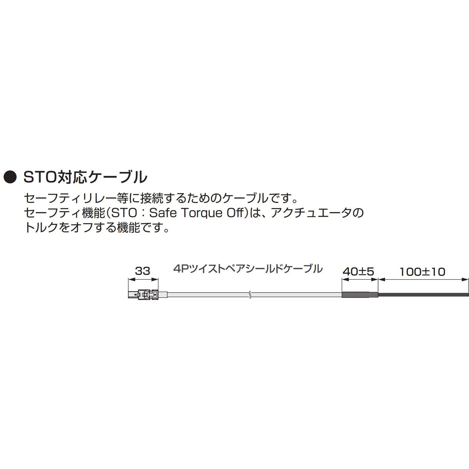 AXP-CBLST1-02 アブソデックス(ABSODEX) AX※Rシリーズ用部品 1台 CKD 【通販モノタロウ】