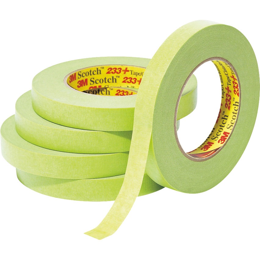 233P 12X55 スコッチ マスキングテープ 233プラス 1巻 3M(スリーエム