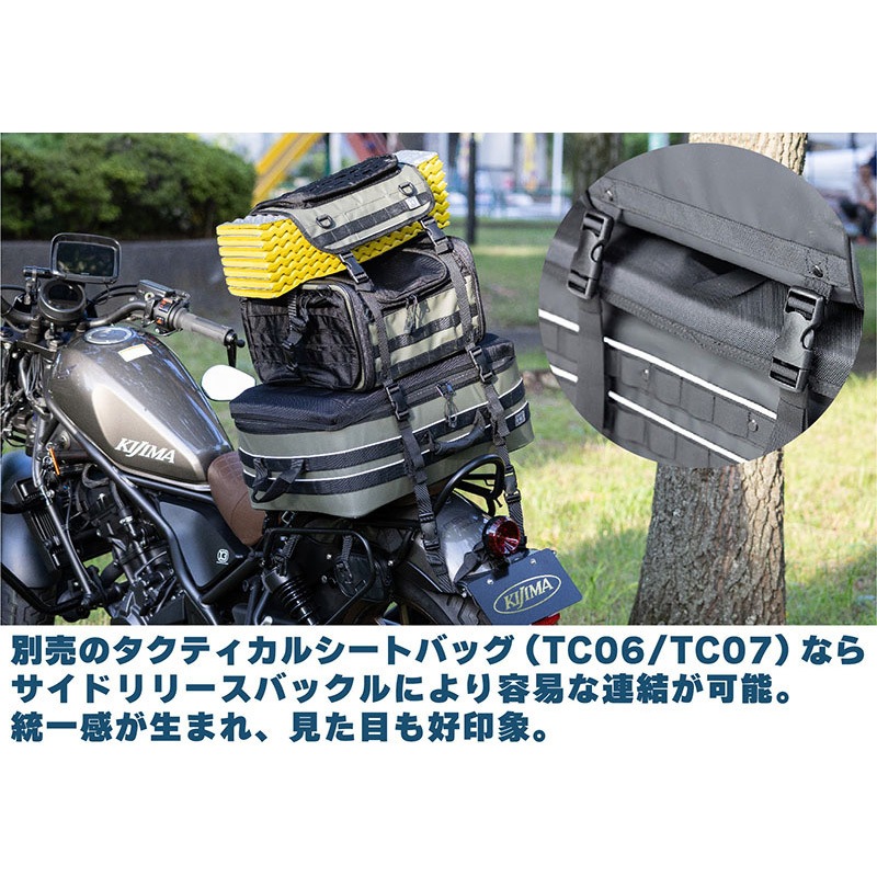ZK3-10008B K3 シートバッグ ウォータープロテクト WP01 KIJIMA(キジマ