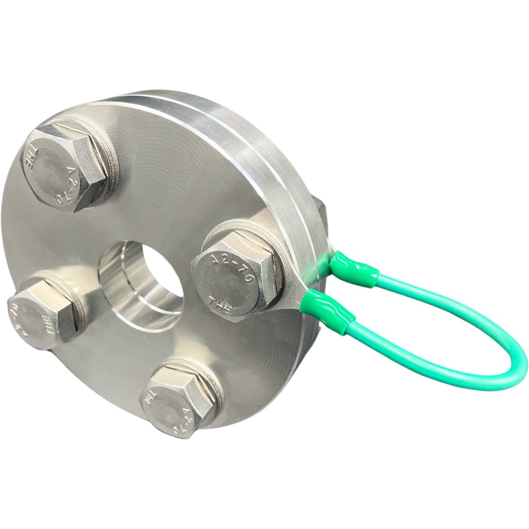 EBC-R5.5-16-150-GR アースボンド(保護キャップ付) HI-LEAD 長さ150mm