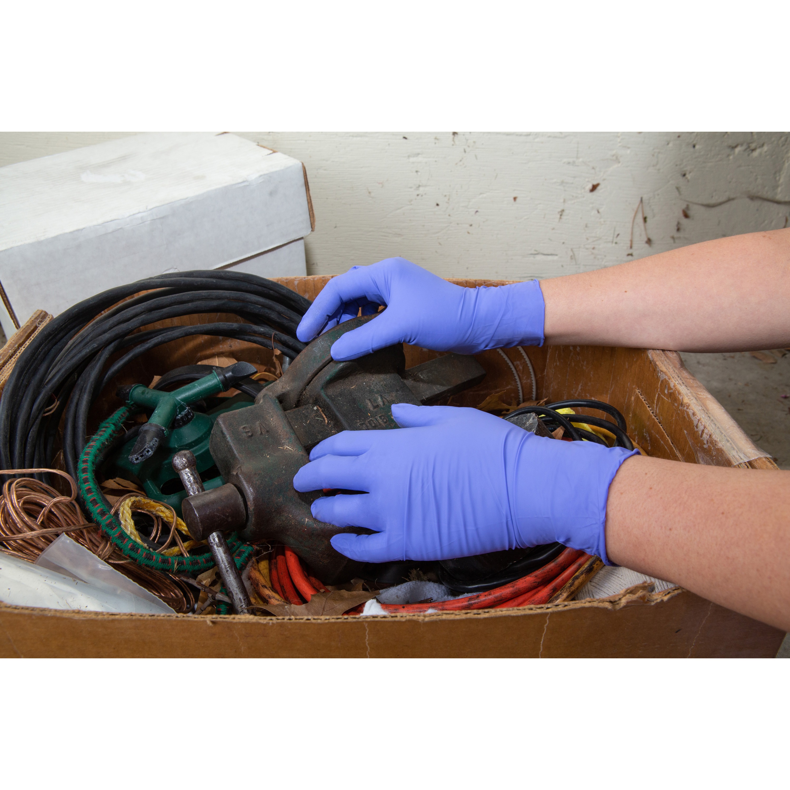 93-743-7 マイクロフレックス 93-743 アンセル 100枚入 ニトリルゴム製