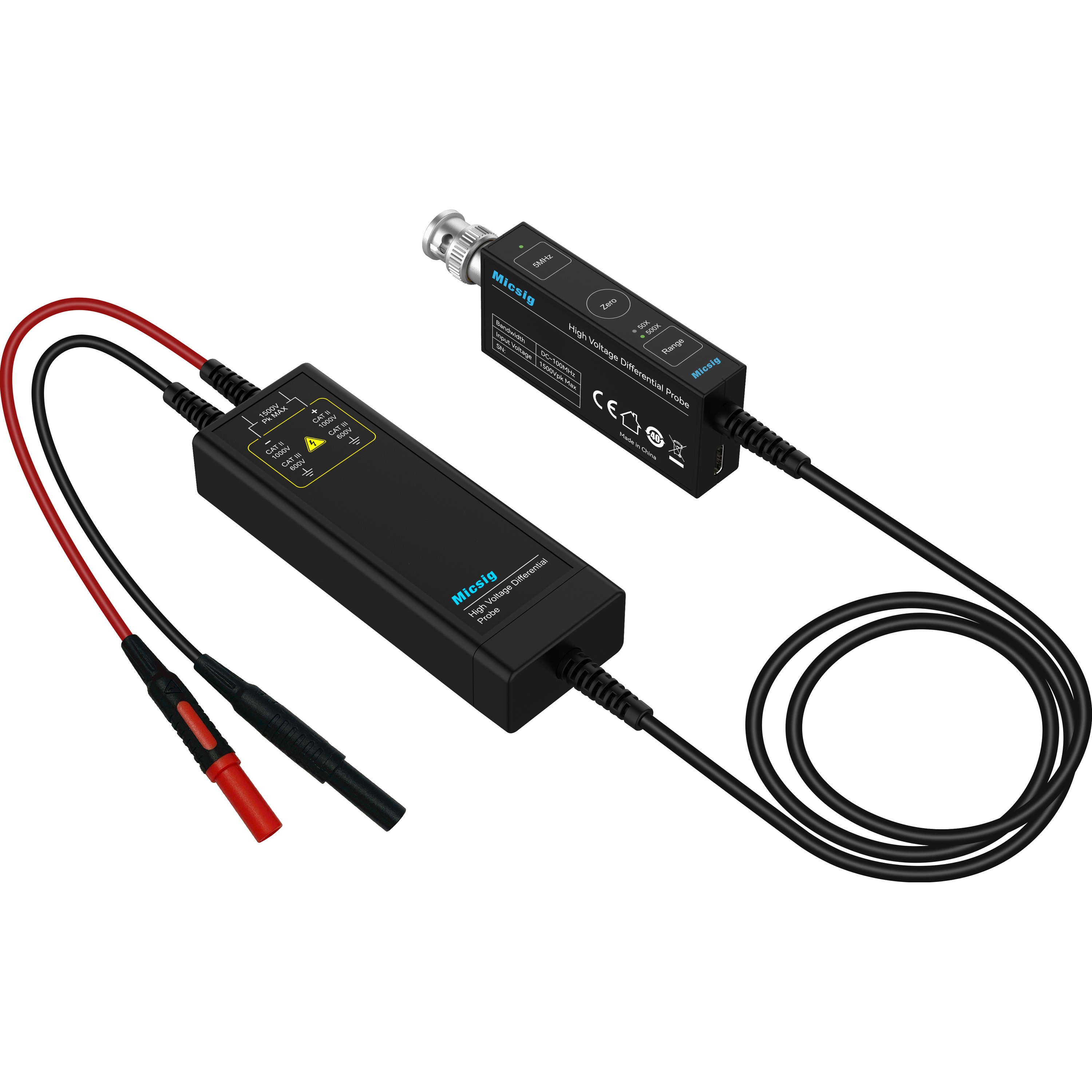 DP701 高電圧差動プローブDPシリーズ 1個 Micsig 【通販モノタロウ】 40,937円
