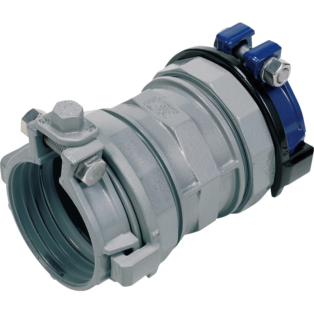 SKX-S-P75XV75 SKカワニシ 異種管継手 ポリエチレン管×塩ビ管用 SKXソケット SKカワニシ バーミキュラ鋳鉄