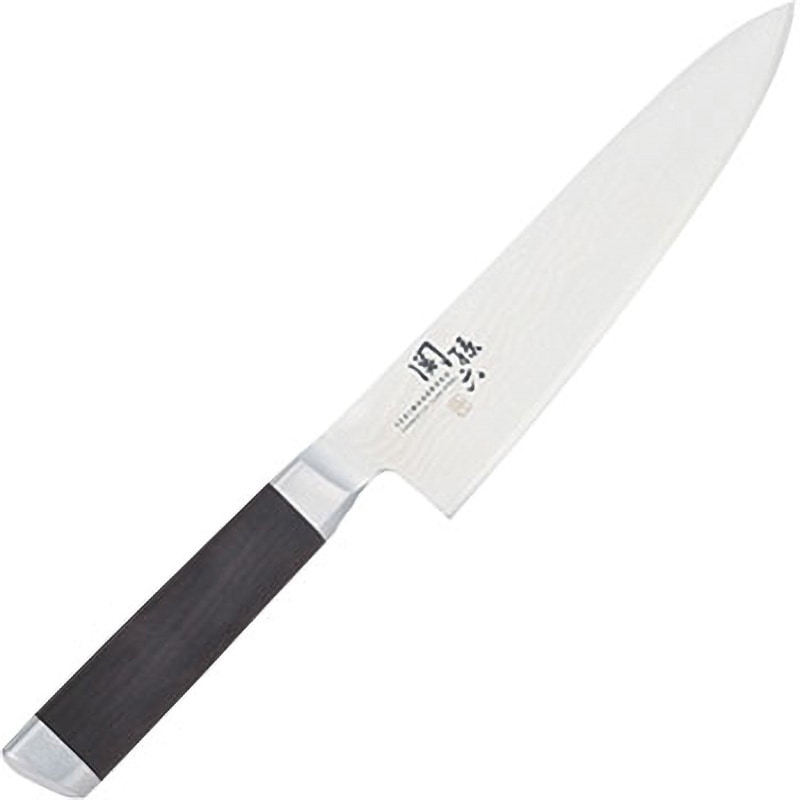 AE-5204 関孫六 ダマスカス 牛刀 貝印 刃渡り180mm  AE-5204