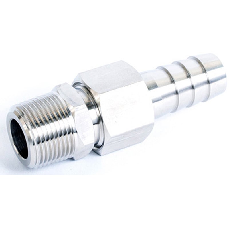 IZ-SHB-010-0105 316L 六角ホースジョイント(オス型) 井筒製作所 ねじの種類PT 呼び径10A  IZ-SHB-010-0105