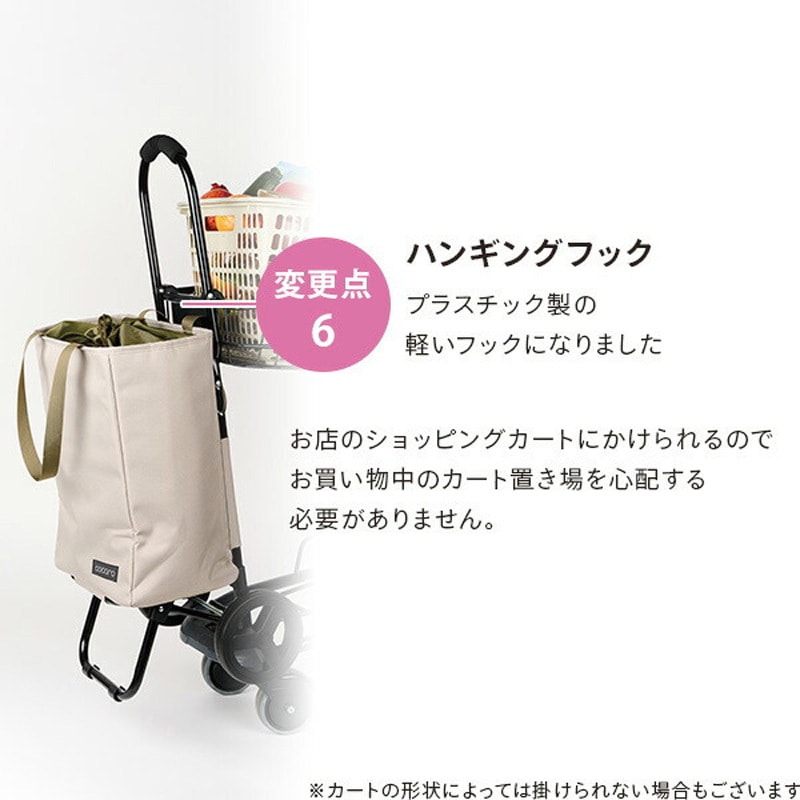 559840 ショッピングカート TOTE(トート) 保温 保冷 22L COCORO