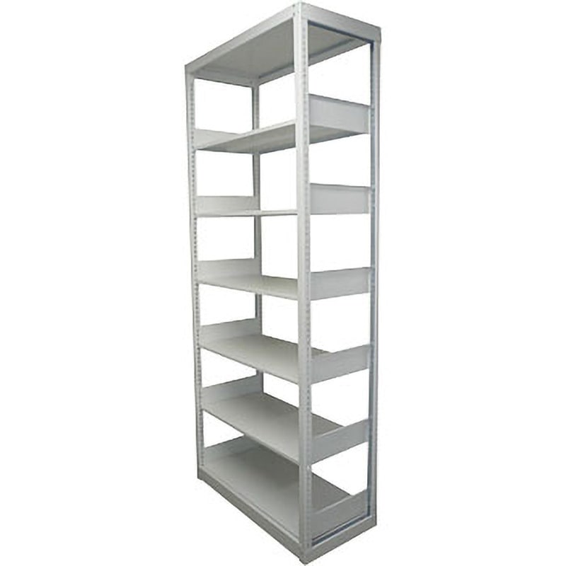 EWS-16261S-W9 セルビング WS型、片面型 有効6段＜配送時組立サービス付＞ イトーキ ホワイト色 均等積載量最大60kg/段 高さ1970mm  EWS-16261S-W9