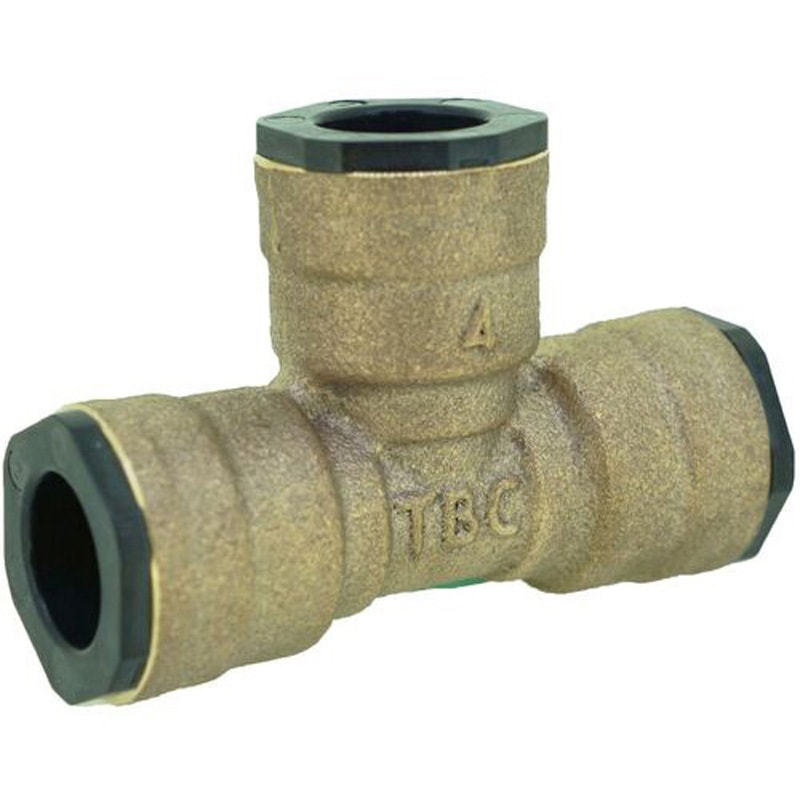 WOC15.88-T TBC ガチロック 「ガチロック」銅管ワンタッチ継手 チーズ