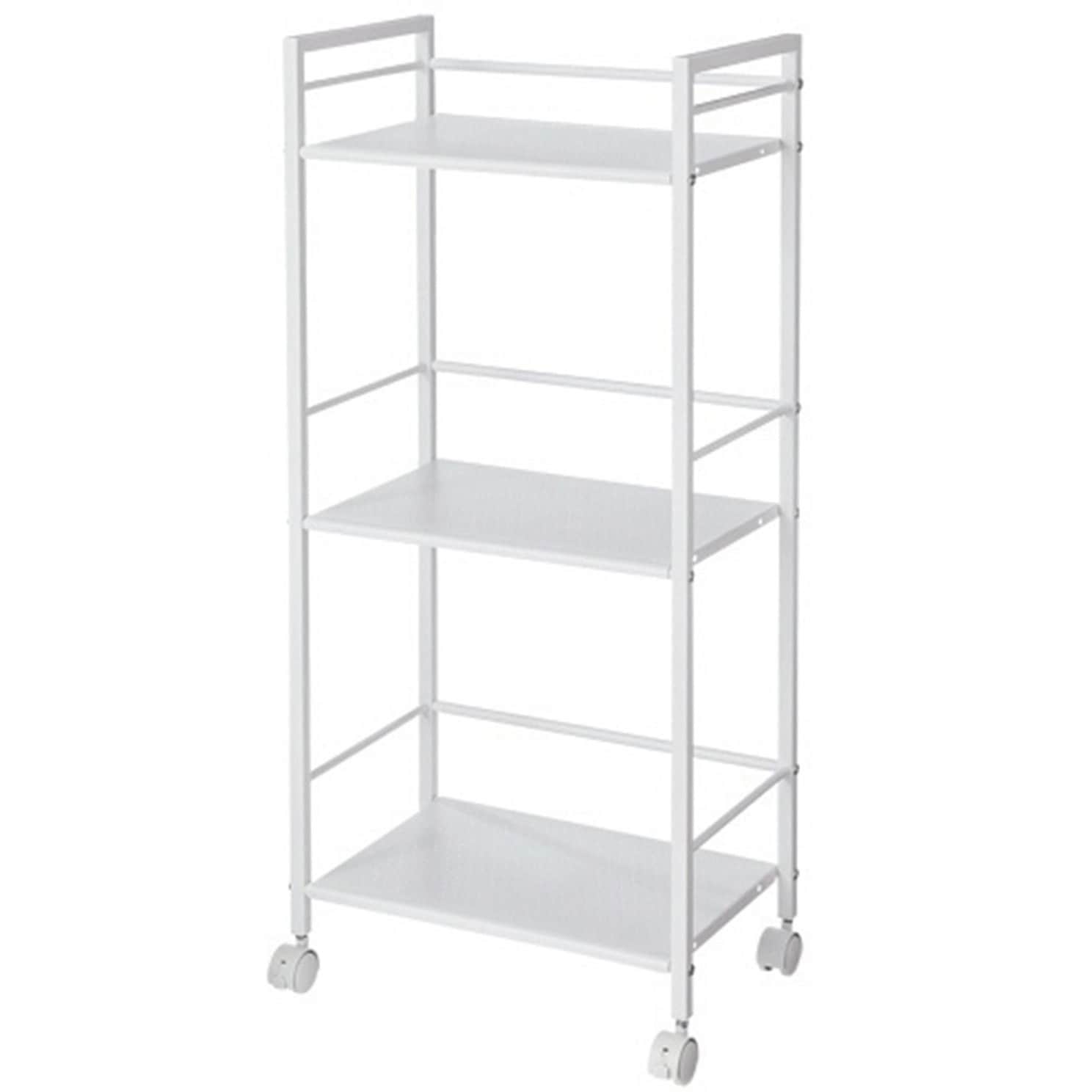 LSDT-3(WH) オープンワゴン YAMAZEN(山善) ホワイト色 間口430mm奥行280mm高さ935mm