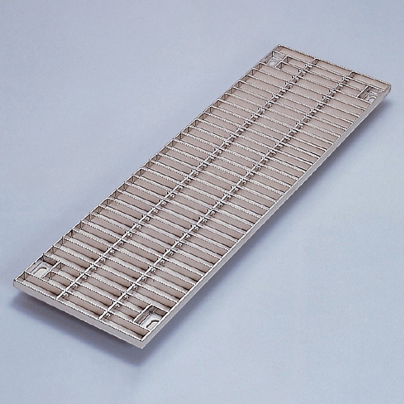 KNSGB(R)-T-20-P20 ステンレスグレーチング KNSGB(R) 側溝用ボルト固定式(FBズラーズタイプ)ピッチ20mm カワグレ 溝幅100mm