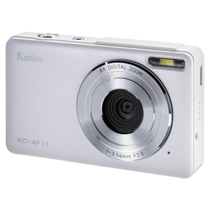 KC-AF11-WH 500万画素8倍ズームデジタルカメラ 1個 Kenko