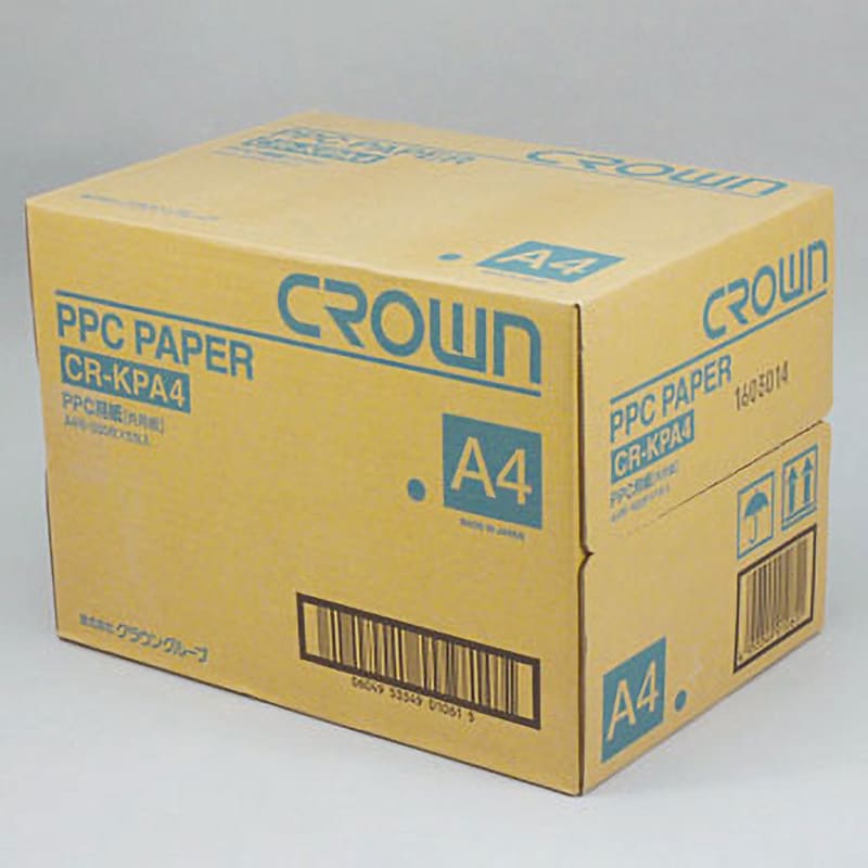 CR-KPA4-W PPC用紙 1箱(500枚×5冊) クラウン(事務用品) 【通販サイト