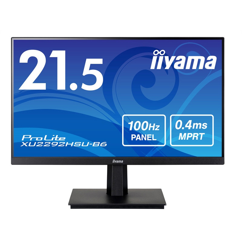 XU2292HSU-B6 液晶ディスプレイ 21.5型/1920×1080/HDMI、DisplayPort/ブラック/スピーカー：あり/IPS方式パネル iiyama(イイヤマ) ノングレア