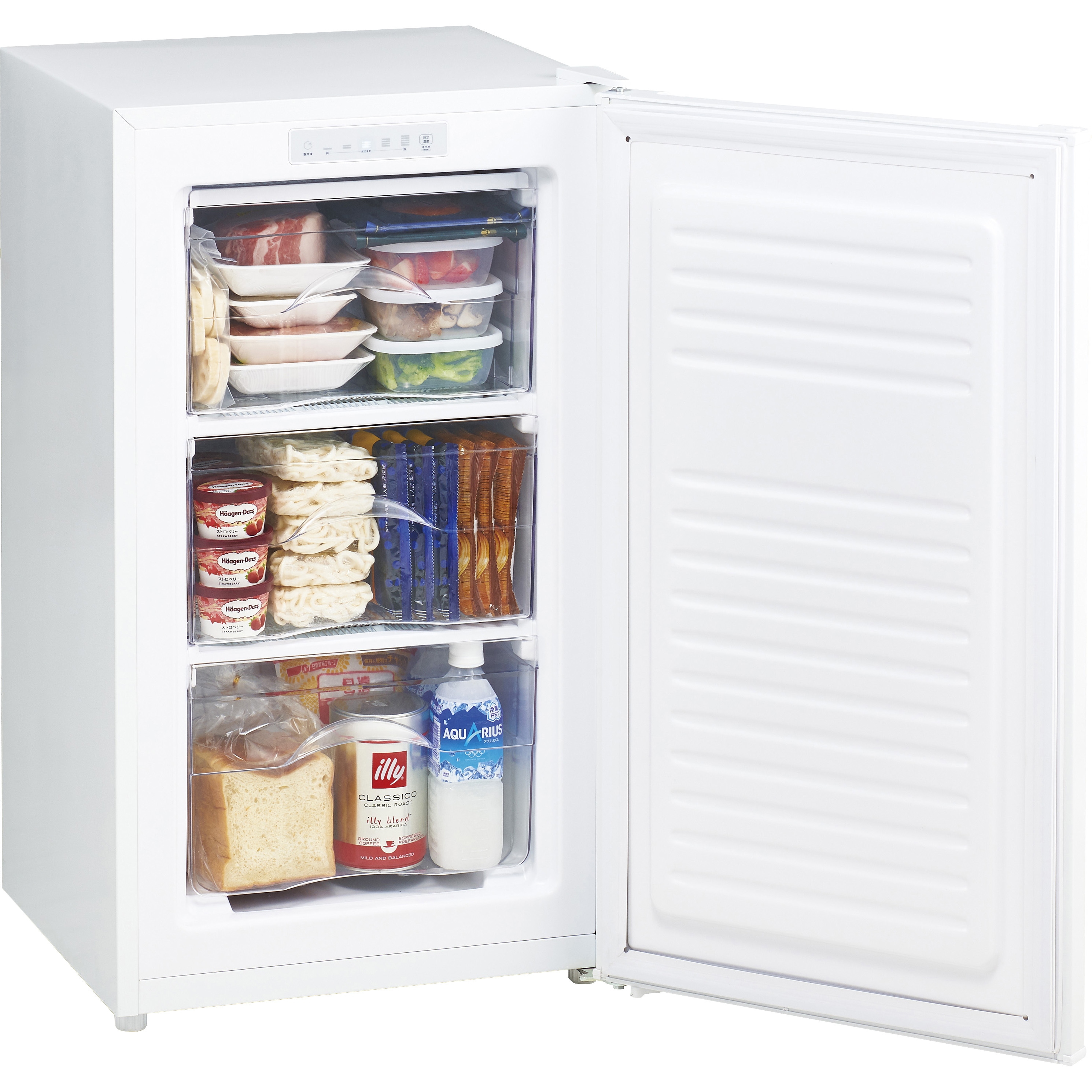 JF-U6A(W) 1ドア冷凍庫 60L Haier(ハイアール) 直冷式 - 【通販