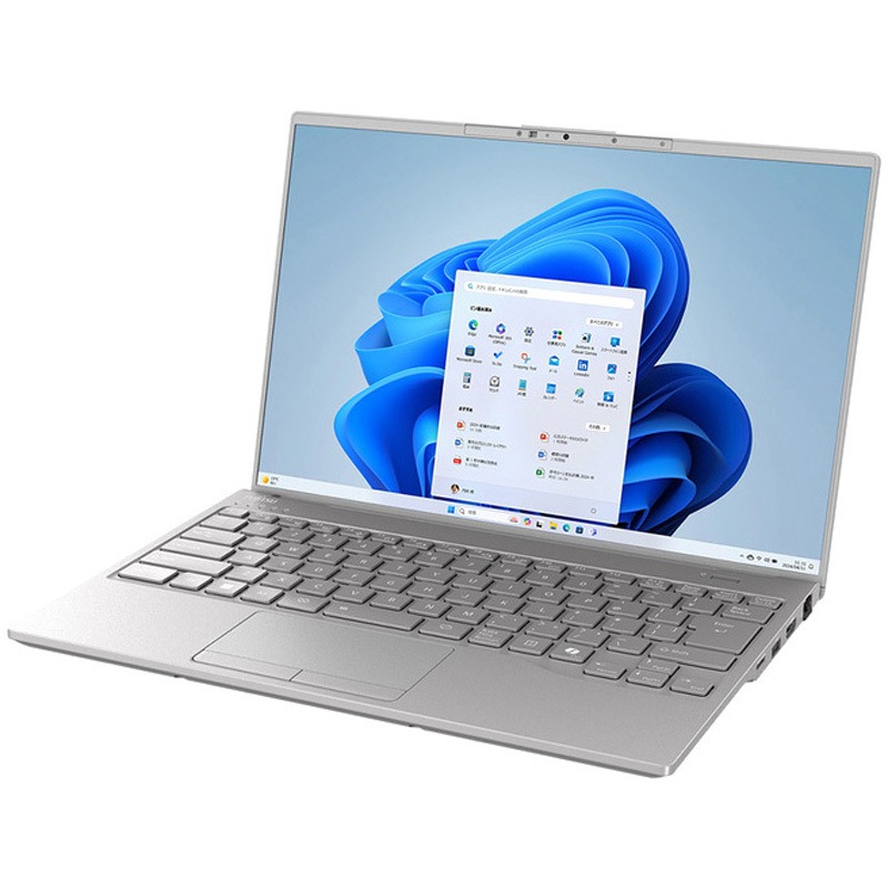 FMVU90J3H LIFEBOOK UH90/J3 グレー (Core Ultra7 155H/16GB/SSD・512GB/光学ドライブなし/Win11Home64/Office Home and Business 2024(個人向け)/14型) 1台 富士通 【通販モノタロウ】
