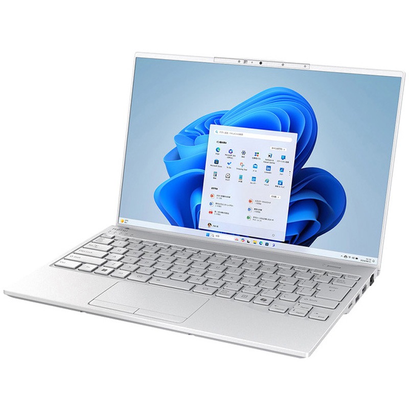 FMVU90J3W LIFEBOOK UH90/J3 ホワイト (Core Ultra7 155H/16GB/SSD・512GB/光学ドライブなし/Win11Home64/Office Home and Business 2024(個人向け)/14型) 1台 富士通 【通販モノタロウ】