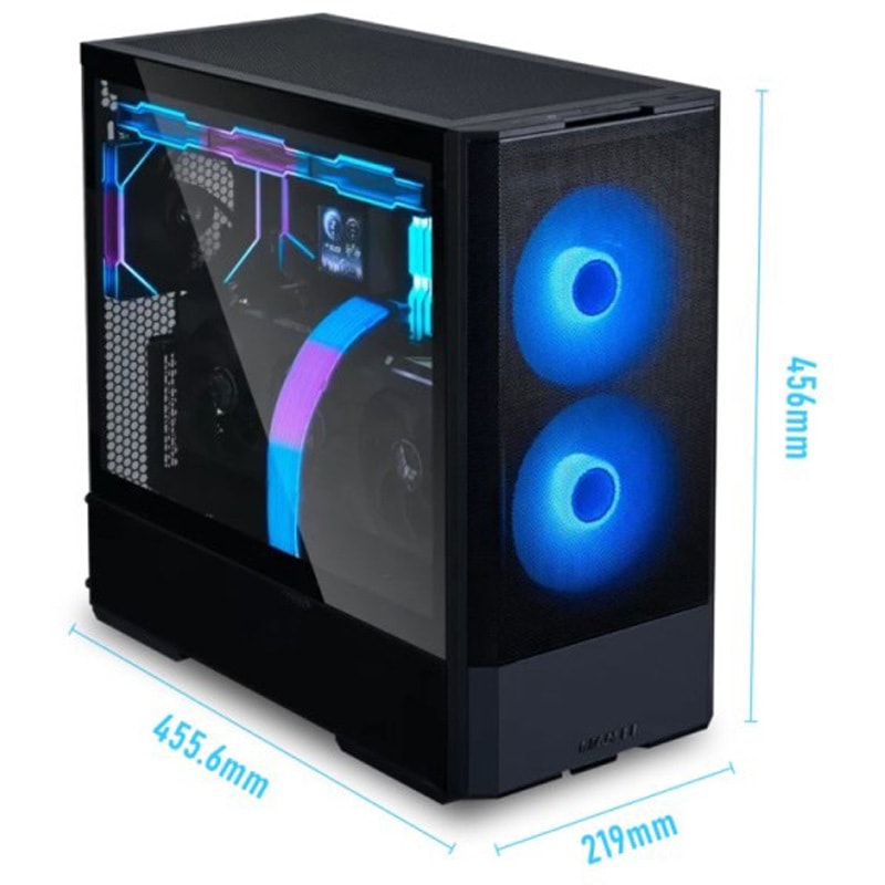 LANCOOL 207 WHITE ミドルタワーケース LIAN LI ホワイト色