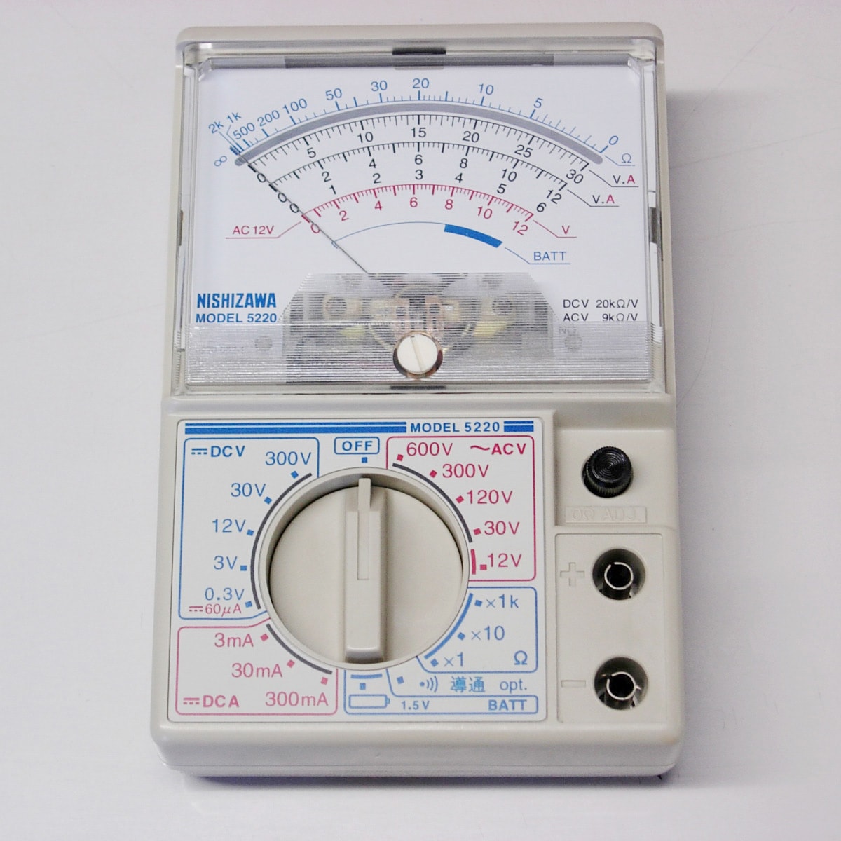 5220-05 キットテスタ 1個 西澤電機計器製作所 【通販モノタロウ】