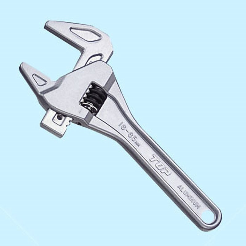 TMW-1665 トラップレンチ(たて型アルミモーターレンチ) 1個 トップ工業