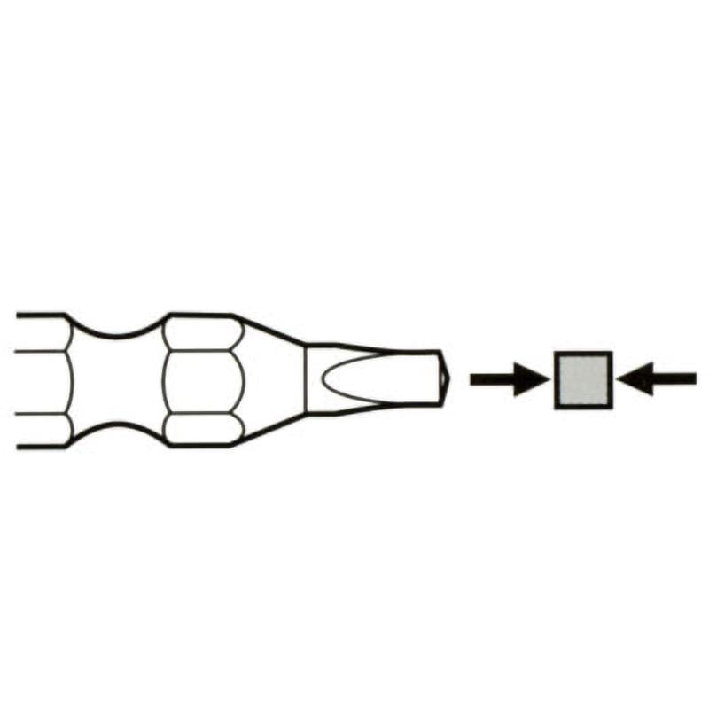 ACS-3365 四角カラービット ANEX 両頭 先端サイズSQ3全長65mm 1パック