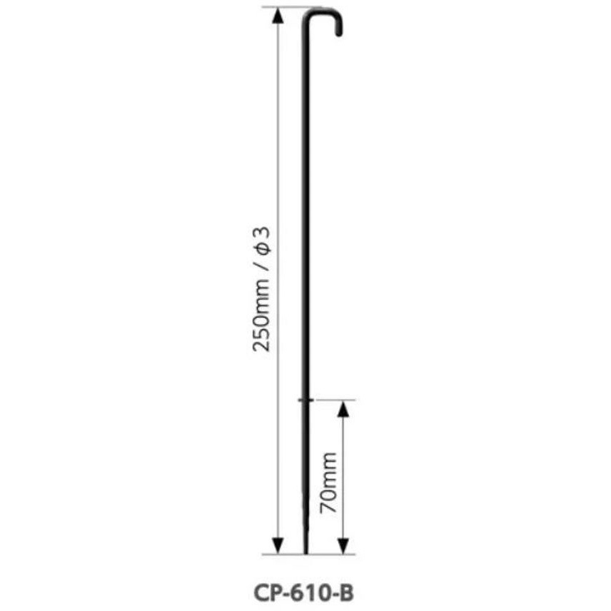 CP-610-B クキサポート専用棒 TAKIGEN(タキゲン) 1袋(1000個) CP-610-B