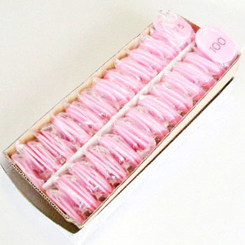 CR-OY100-PI 親子札 クラウン[事務用品] 表面に番号入り(裏面は無地) 桃色  1箱(50枚) CR-OY100-PI