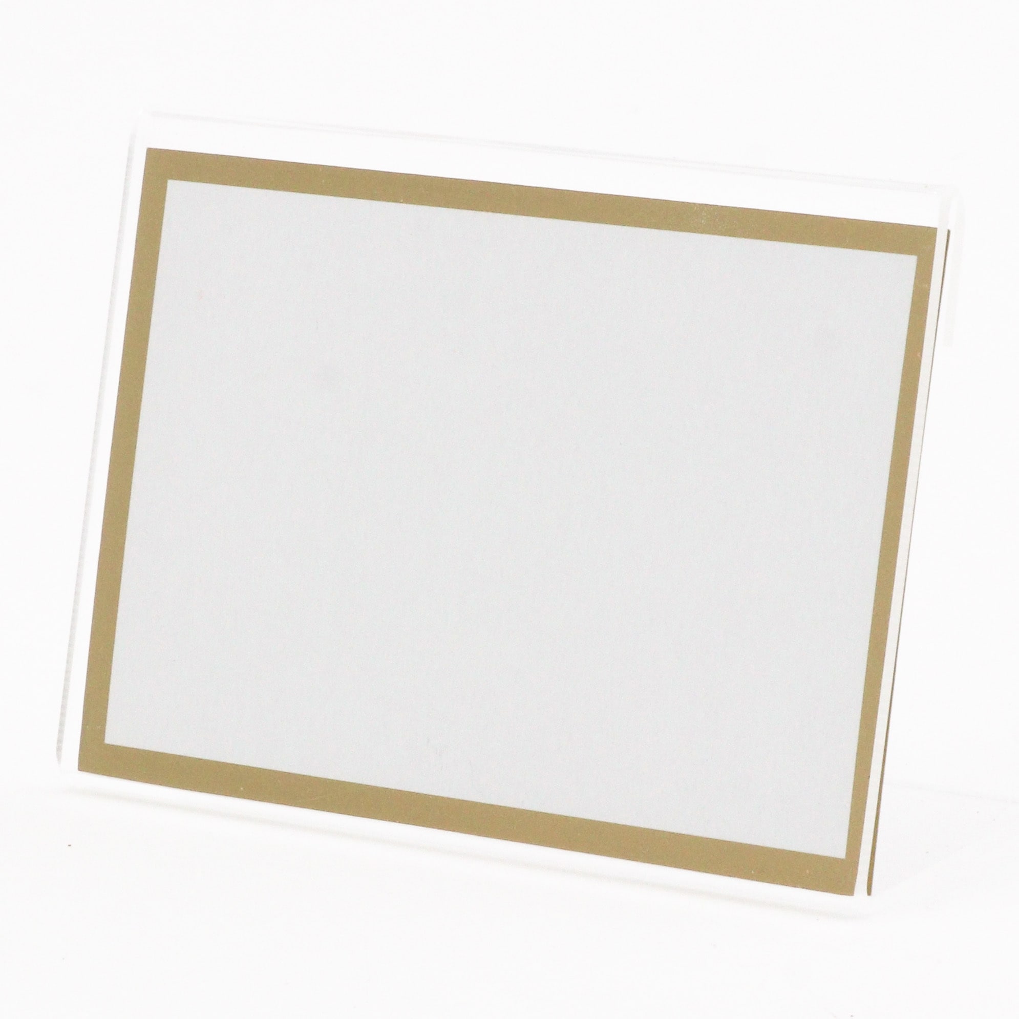 CR-KD100-T L型カード立アクリル製 クラウン[事務用品] 1個 CR