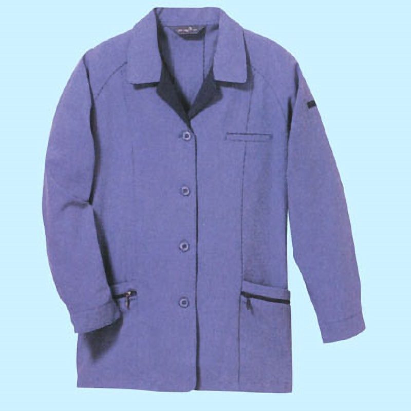 BF-505 BF-505 ボディファイン 長袖スモック(春夏用) アルトコーポレーション サイズL着丈68cm