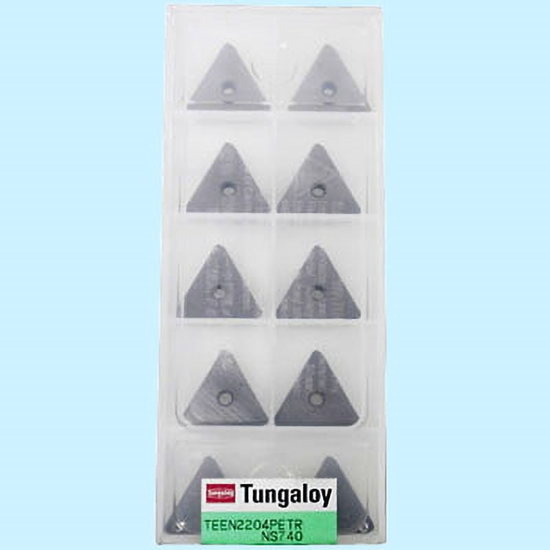 TEEN43ZTR NS740 TACミル用チップ TEEN 1箱(10個) タンガロイ 【通販