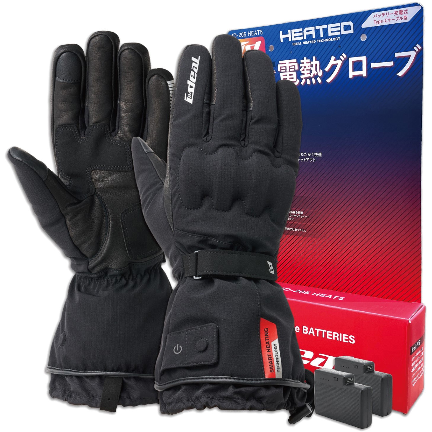 ID205BK/L ideal ID-205 HEAT5 IDEAL ブラック色 サイズL - 【通販