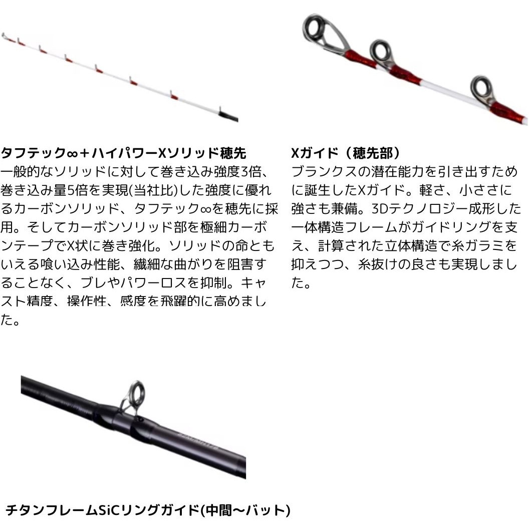 シマノ　24サーベルマスターエクスチューンテンヤ TENYA82M/ＭＨ178 f-marunishiweb2nd_4969363271372