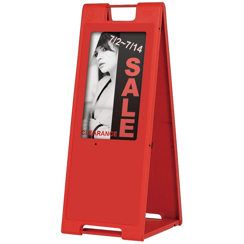 027383 屋内用 デジタルサイネージ 18．5インチ スタンドタイプ 1台 ファースト(ディスプレイ) 【通販モノタロウ】