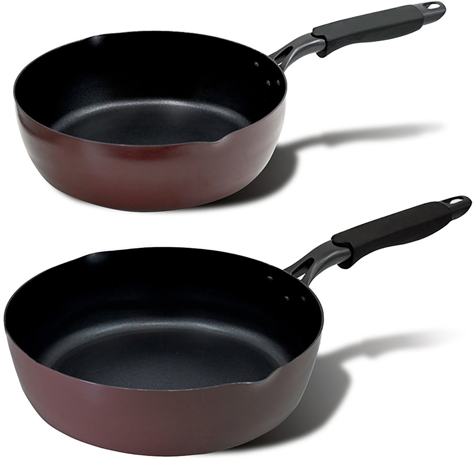 LN-2425_W every U． 深型フライパン ランテル・メディエール サイズ26/28cm 1組