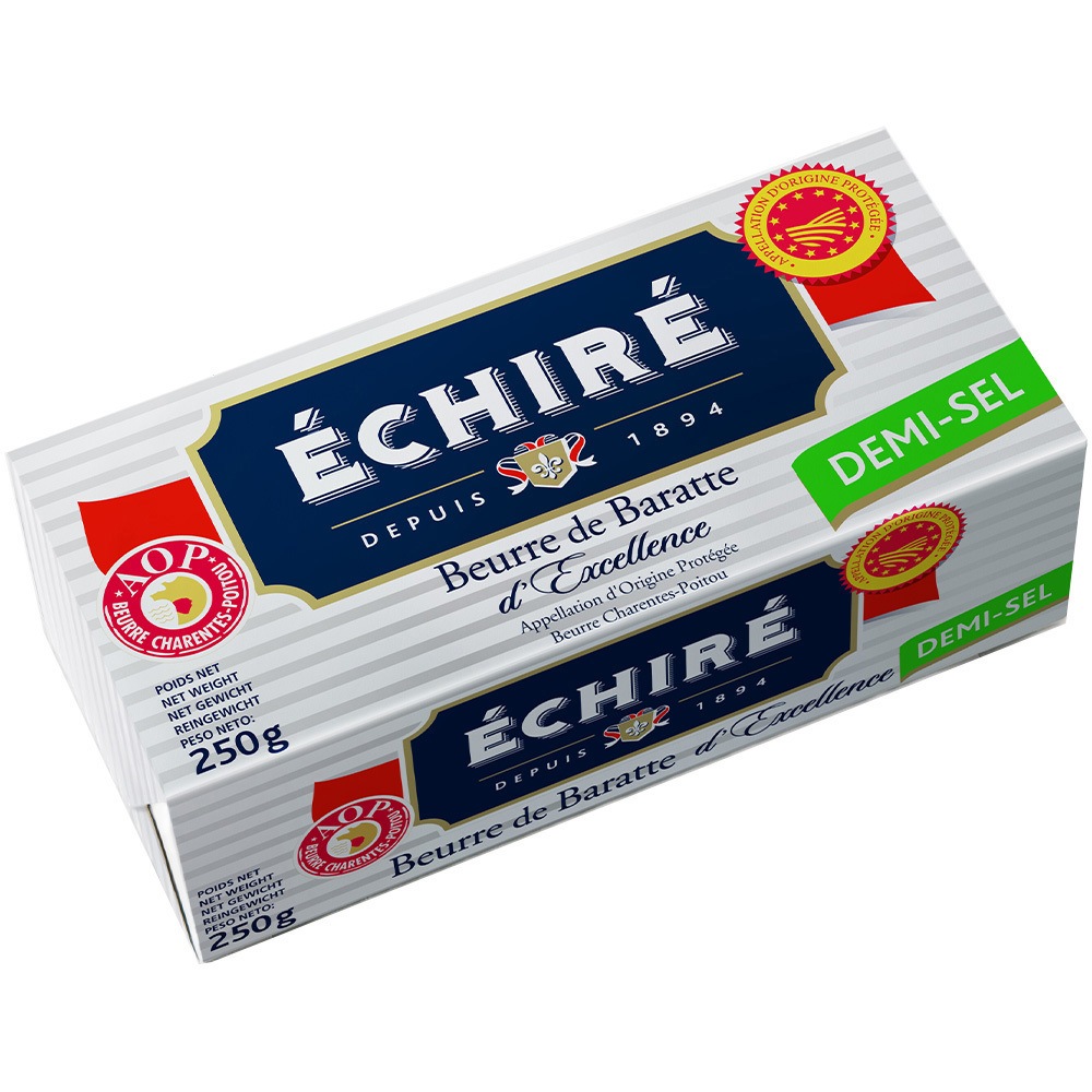 エシレバター 冷蔵] エシレバター ブロック (有塩) 1セット(250g×3個) 片岡物産