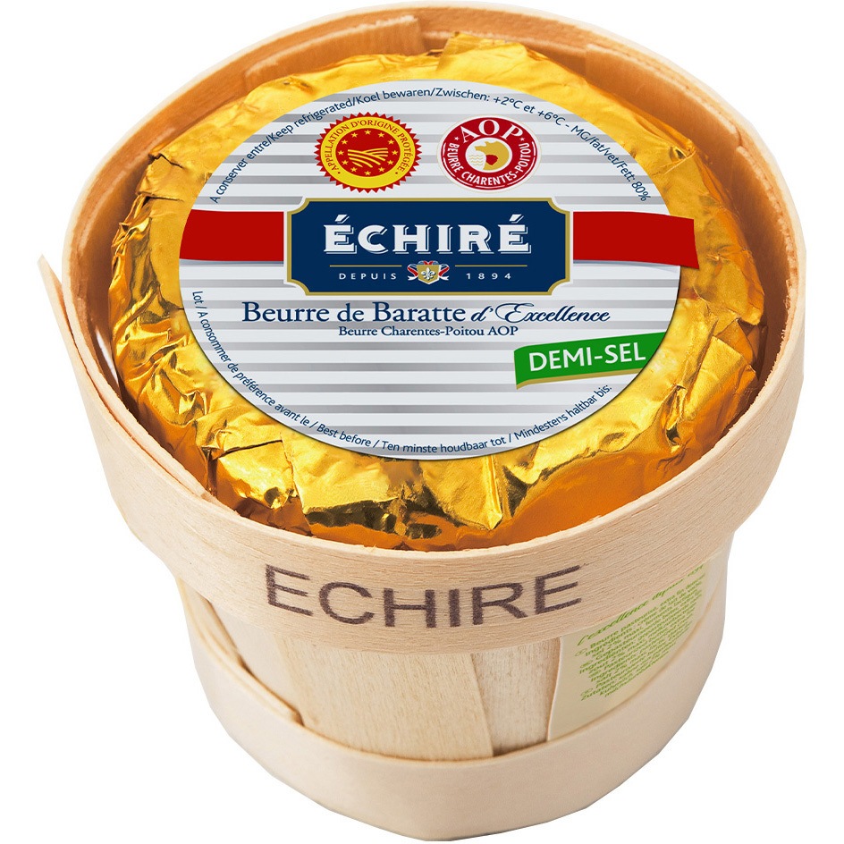 [冷蔵] エシレバター バスケット (有塩) 1セット(250g×2個) 片岡物産 【通販モノタロウ】