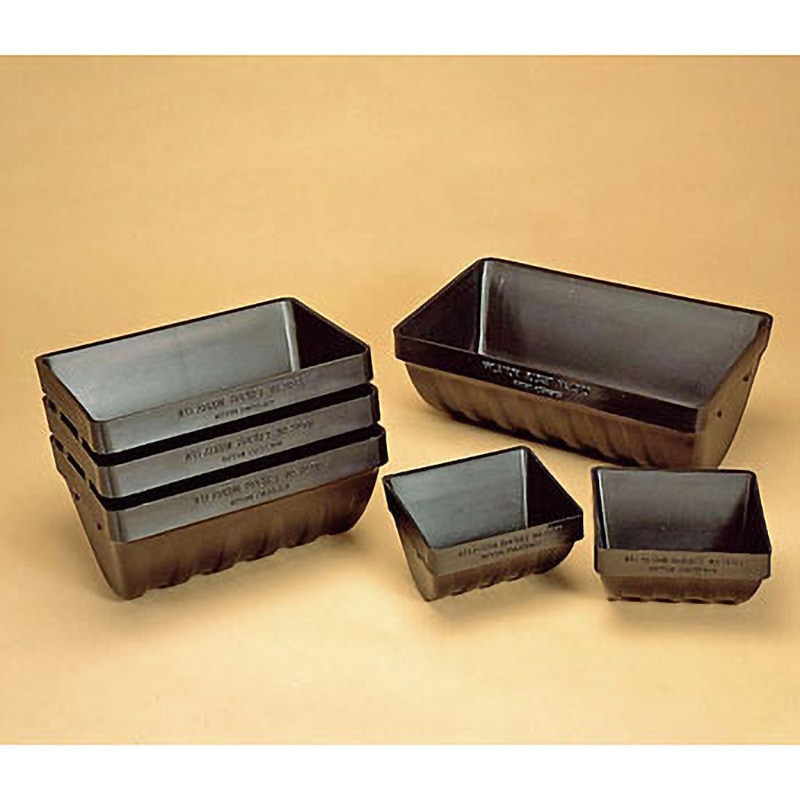 NA2015E ナイラトロンバケット 三菱ケミカルアドバンスドマテリアルズ(旧:ポリペンコ) 黒色 容量(X-X)2.18(Y-Y)1.17L 外寸(幅×奥行×高さ)202×155×159mm 1個 NA2015E