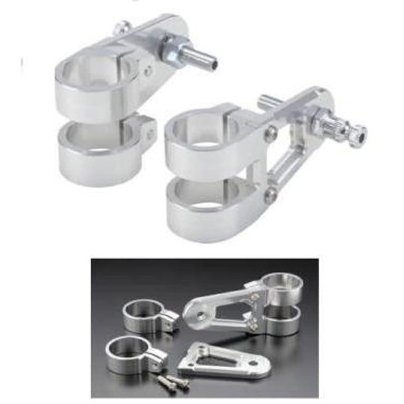 【未使用】PMC.Inc Billetヘッドライトステーキット シルバー 131-0032 ビレットヘッドライトステーキット 43mm 131-0032 1個 PMC