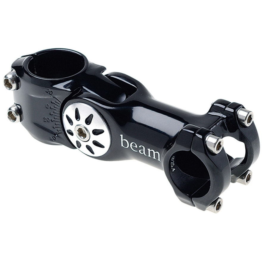B06STM00101 XOMアジャストステム beam アングル+20～-40° ブラック色   B06STM00101