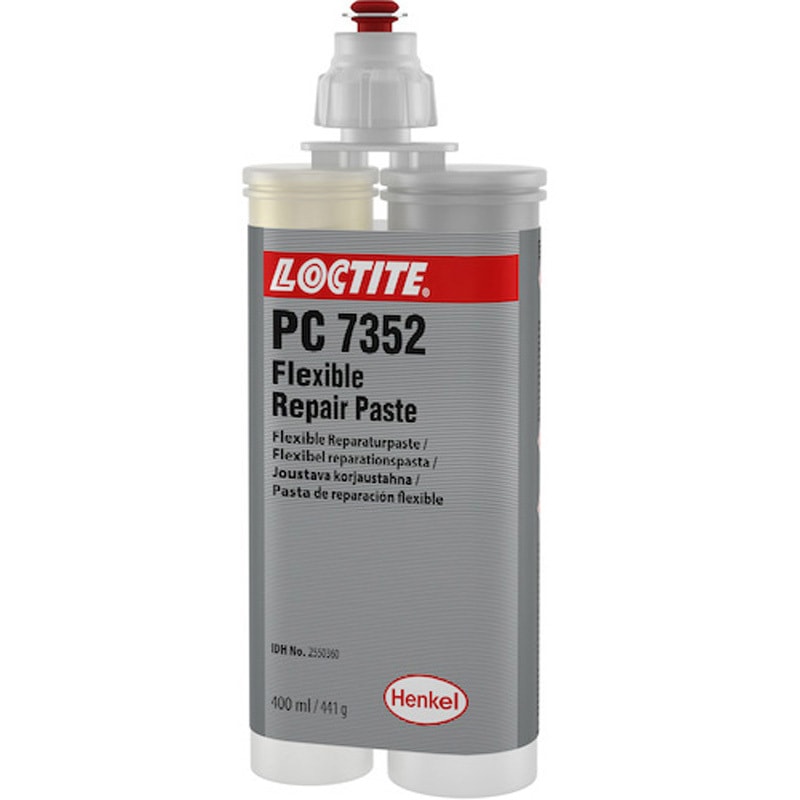 2550360 コンベアベルト補修剤 PC7352 LOCTITE(ロックタイト/ヘンケル) 黒色
