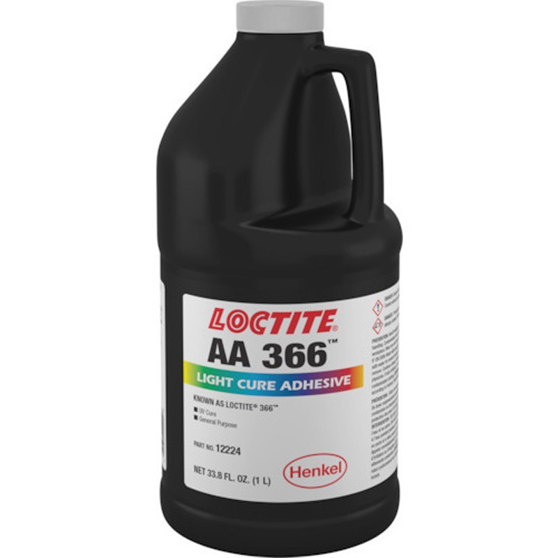 366-1L 紫外線硬化型接着剤 中粘度タイプ 366 1缶 LOCTITE(ロックタイト/ヘンケル) 【通販モノタロウ】