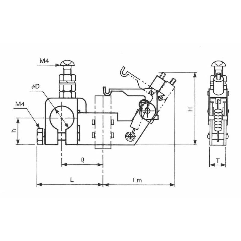 BH0804-10 ブラシホルダ 1個 協栄電機 【通販モノタロウ】 BH0804-10 ブラシホルダ 1個 協栄電機 【通販モノタロウ】