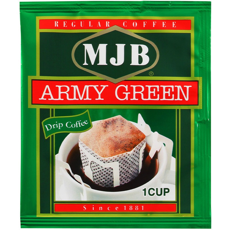 MJB アーミーグリーンドリップコーヒー 1セット(20袋×12袋) MJB