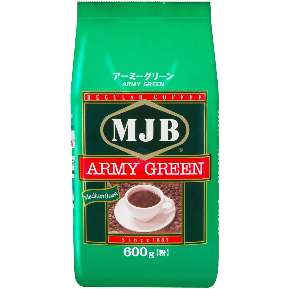 MJB アーミーグリーン　600g 8袋セット MJB アーミーグリーン 1セット(600g×8個) MJB 【通販モノタロウ】