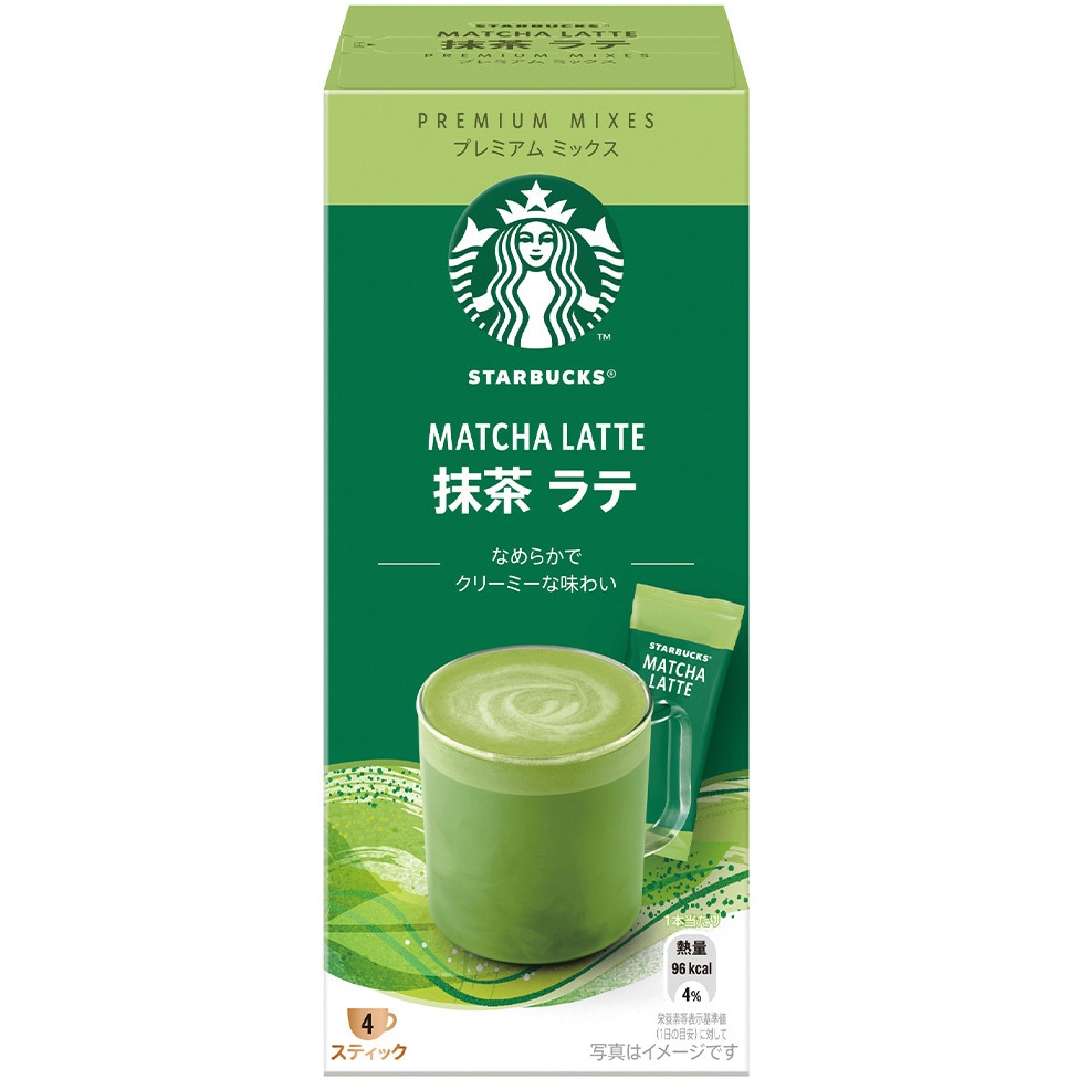 スターバックス プレミアム ミックス 抹茶 ラテ 1セット(4パック×12個