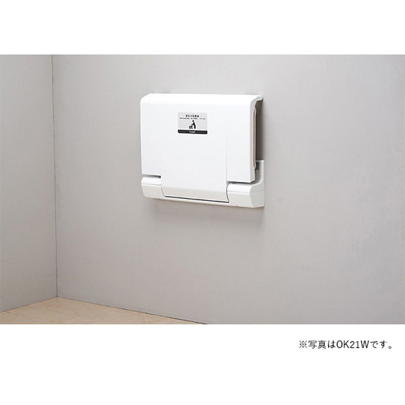 OK21W 横型おむつ交換台 1個 コンビ 【通販モノタロウ】