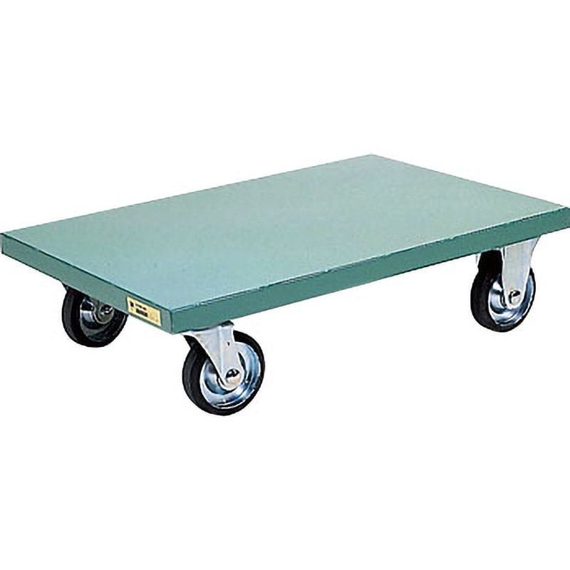 LK102 平台車 朝霧機器 荷重400kg 荷台寸法900×600mm 1台 LK102