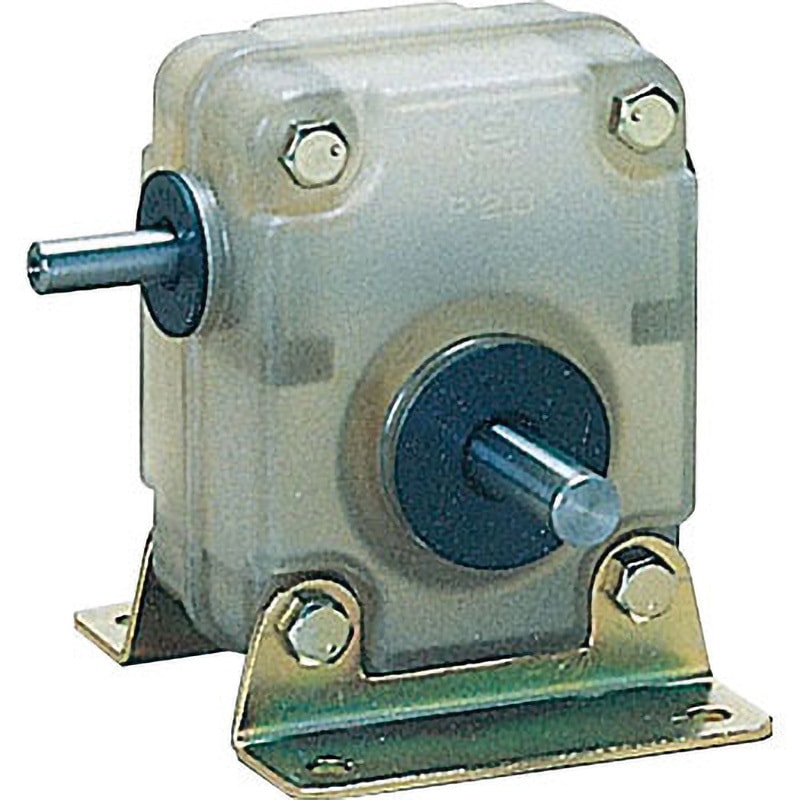 P20A-10B 超小型軽量減速機 Pシリーズ 長谷川鉄工所 ウォームギア 脚取付