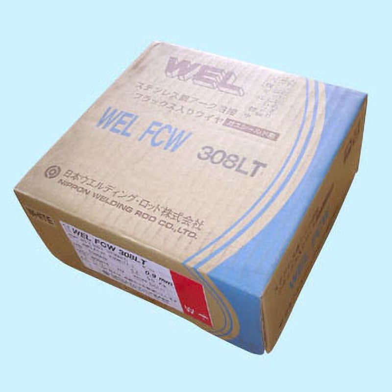 WEL FCW 308LT ステンレス用フラックス入りワイヤ 1箱(12.5kg) 日本 